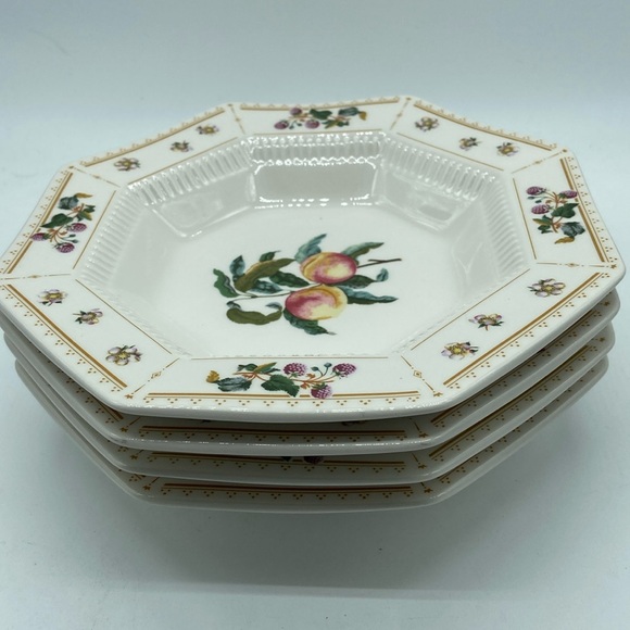 Nikko Orchard 4 Rim Soup Bowls - Picture 2 of 8